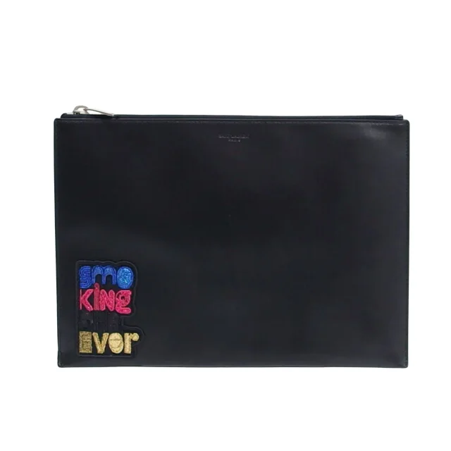 Saint Laurent Clutch handbags in Leather from The Brand Collector