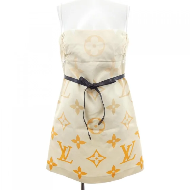 Louis Vuitton Dress Beige in Beige from The Reluxe