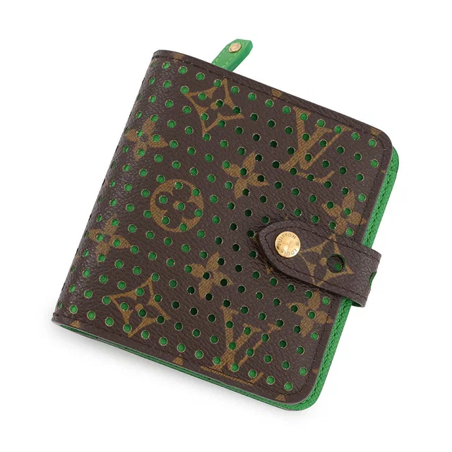 Louis Vuitton Compact zip VertM95218 Monogram Perfo from GALLERY RARE