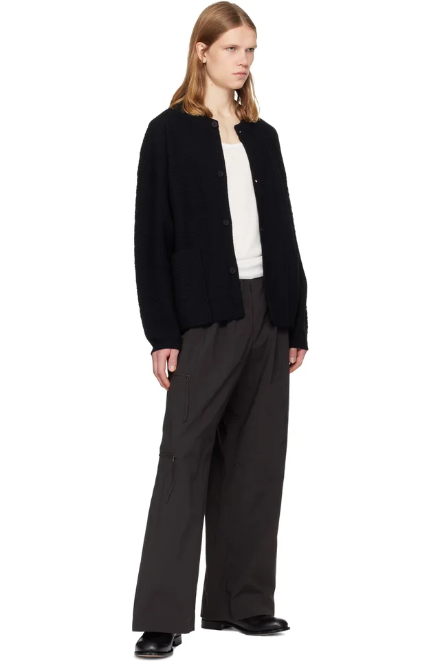HOMME PLISSÉ ISSEY MIYAKE Brown Quarry Trousers, photo 4 of 4 from SSENSE