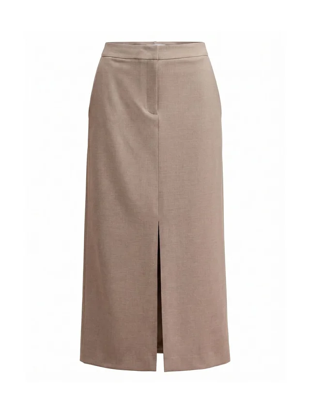 Forever New Women's Maya Column Skirt in Beige from Fenwick, photo 1 of 1