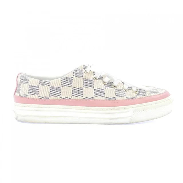 Louis Vuitton Damier Azur Stella Line Sneakers from The Reluxe