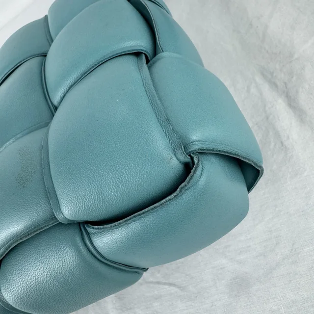 Bottega Veneta Padded Cassette Crossbody Bag in Lambskin, lambskin leather, Metal from Reowned, photo 9 of 10