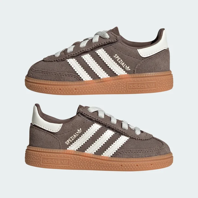 Adidas Handball Spezial Comfort Closure Elastic Lace Shoes Kids in Brown, photo 8 of 11 from adidas (US)