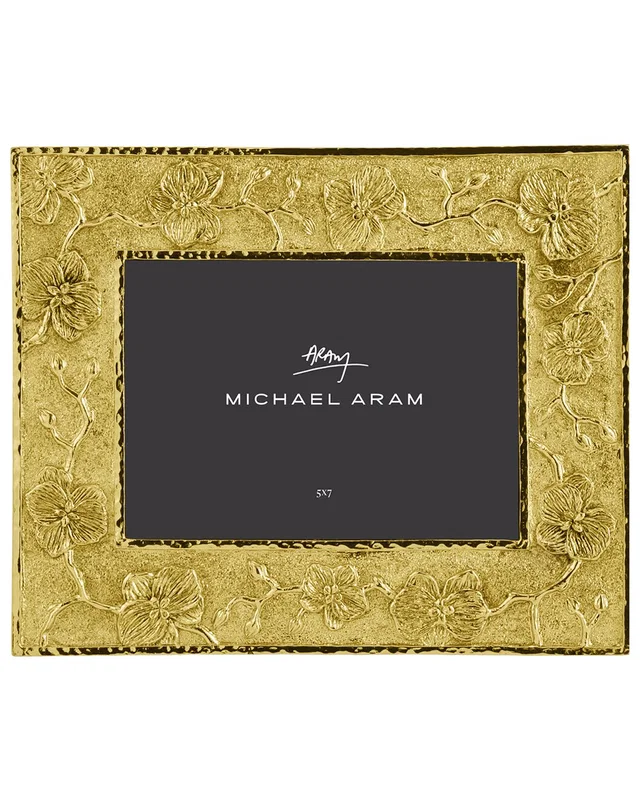 Michael Aram Gold Orchid 5x7 Sculpted Photo Frame, image 1 of 1 from Rue La La