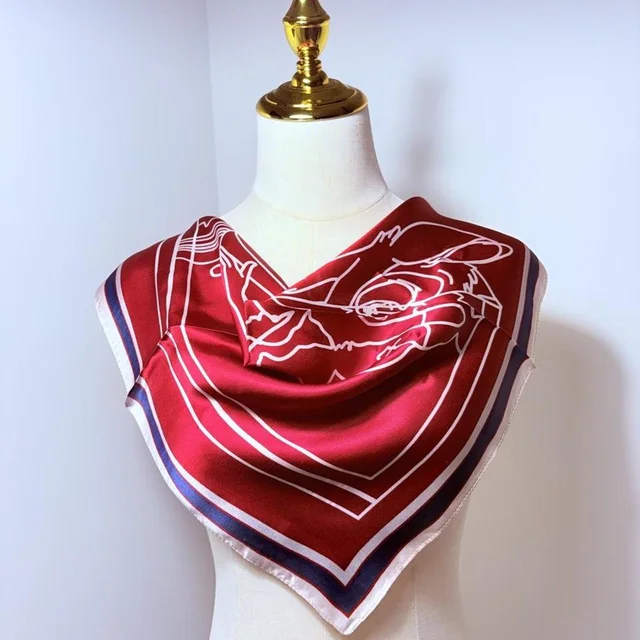 Mulberry Women's Scarf - Multi in multicolor from Depop, photo 1 of 1