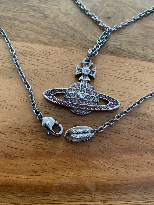 Very Deadstock Vivienne Westwood Amethyst Pendant in black from Grailed