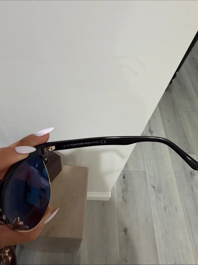 Tom Ford Cat-Eye Sunglasses With Dark Lenses in black|gold from Poshmark, photo 3 of 6