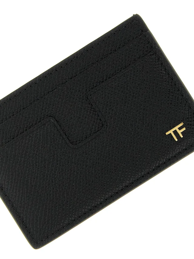 Tom Ford Textured Leather Card Case — Black Cases in Black Leather from HEWI, photo 2 of 2