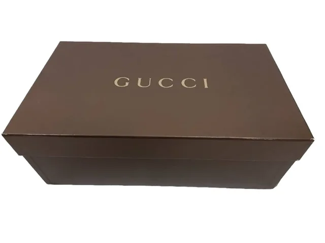 Gucci Leather-Trimmed Suede and Mesh Sneakers UK 7.5 in White Suede from Oxfam Online Shop, photo 5 of 7