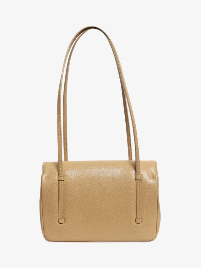 Chanel Beige 2026 Preppy Coco Flap bag in Beige Caviar leather from Sign of the Times, photo 3 of 9