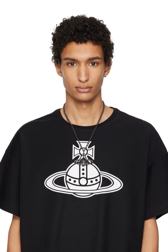 Vivienne Westwood Bas Relief Pendant Necklace, photo 2 of 2 from SSENSE