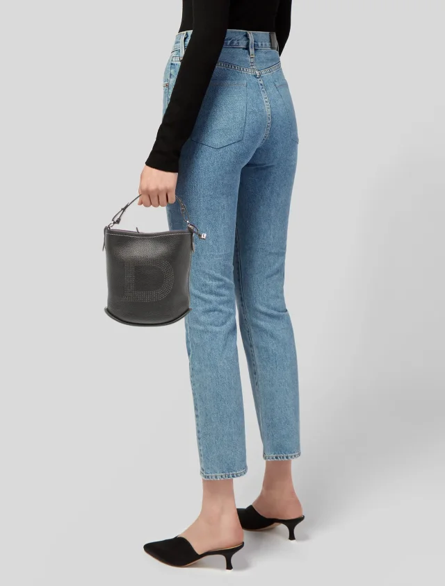 Delvaux Bucket Bag in gray Leather from The RealReal, photo 2 of 6