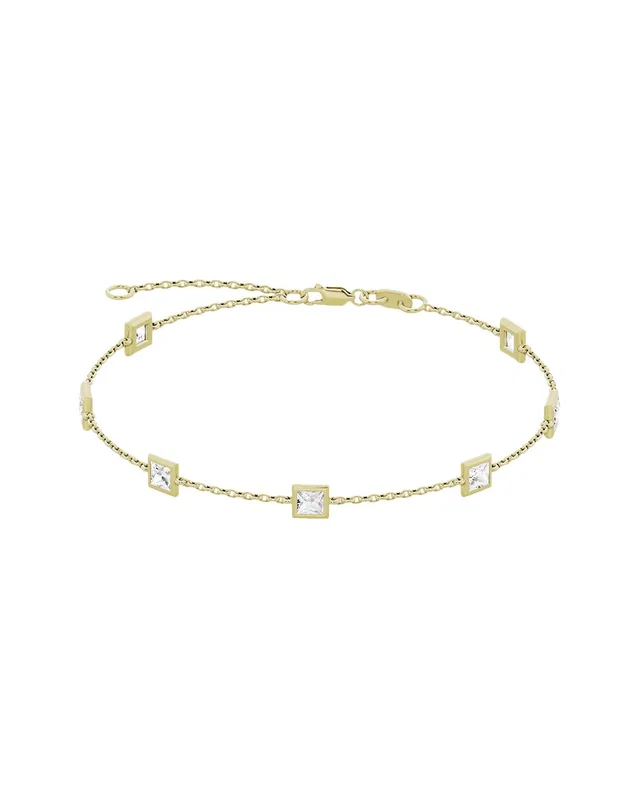 Lab Grown Diamonds 14K 1.50 ct. tw. Lab-Grown Diamond Station Bracelet, image 1 of 1 from Rue La La