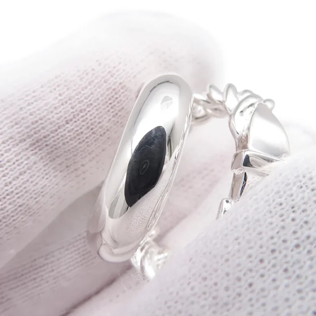 Hermès BoucleSellier Inflexible Ring Size 53/#13 SV925 from GALLERY RARE, photo 5 of 8