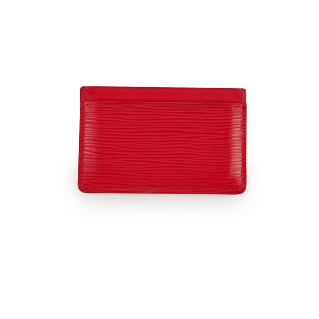 Louis Vuitton Epi Cardholder in Red Leather from The Purse Affair