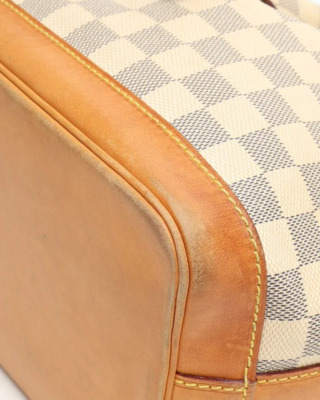 Louis Vuitton Damier Azur Noé BB Bag in Canvas from A Retro Tale, photo 7 of 10