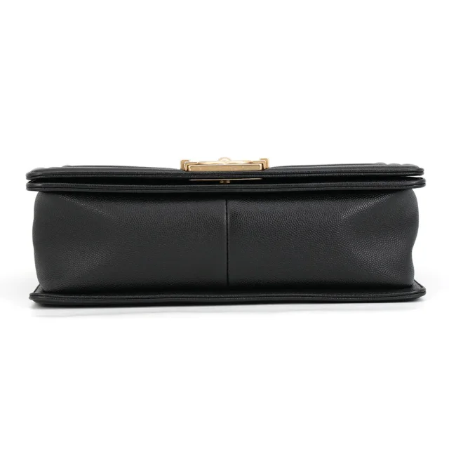 Boy Chanel BlackA67086 Caviar Leather Size 25 in Caviar leather from GALLERY RARE, photo 3 of 14