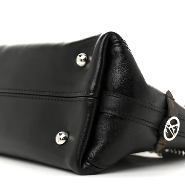 Louis Vuitton CarryAll Cargo Vibe PM Black in Black Lambskin from FASHIONPHILE, photo 9 of 10