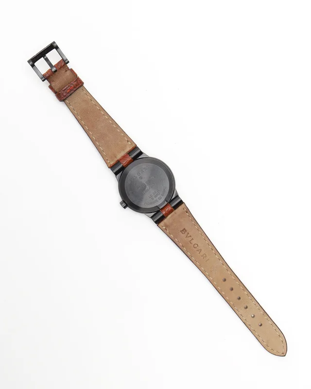 Bvlgari Diagono 27mm Ref LC29S Hong Kong 1997 Full Set Watch in Crocodile from A Retro Tale, photo 5 of 8
