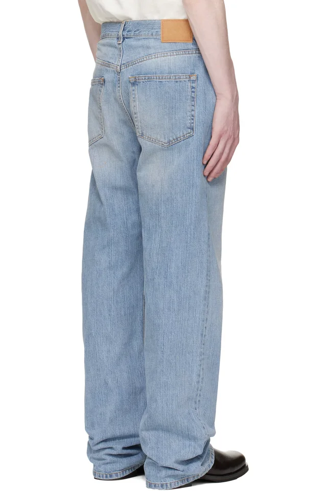 JEANERICA Blue Vega Jeans, photo 3 of 4 from SSENSE