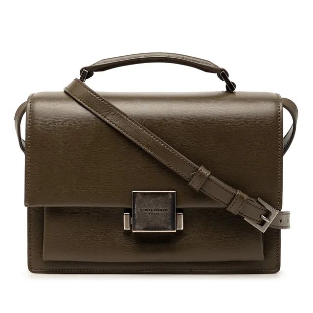 Brown Saint Laurent Medium Calfskin Bellechasse Satchel in Brown Calfskin from Designer Revival, photo 1 of 1