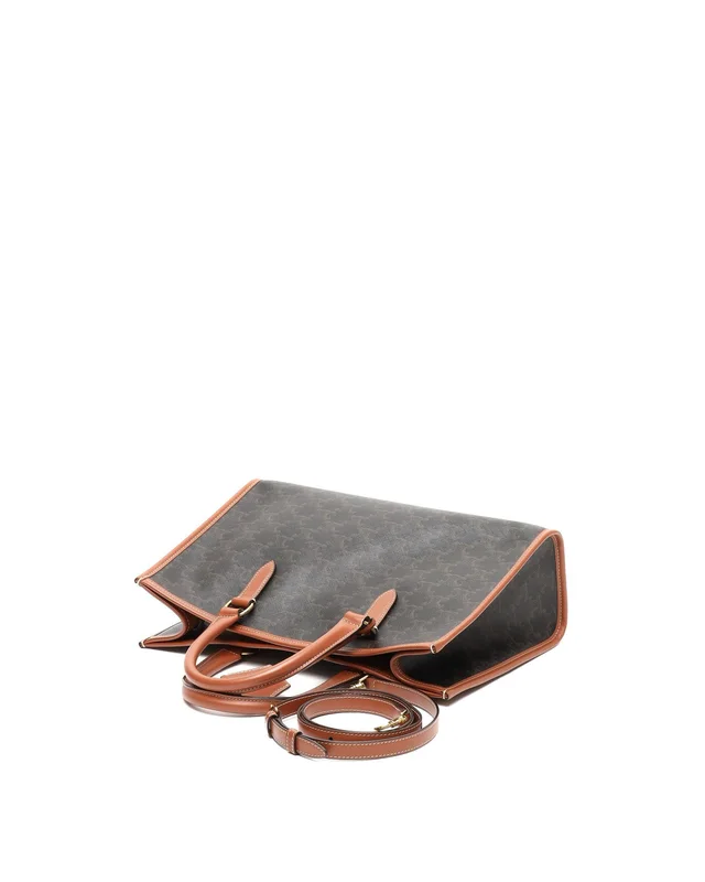 Celine Triomphe Cabas Horizontal Tote Bag in Canvas from A Retro Tale, photo 4 of 7