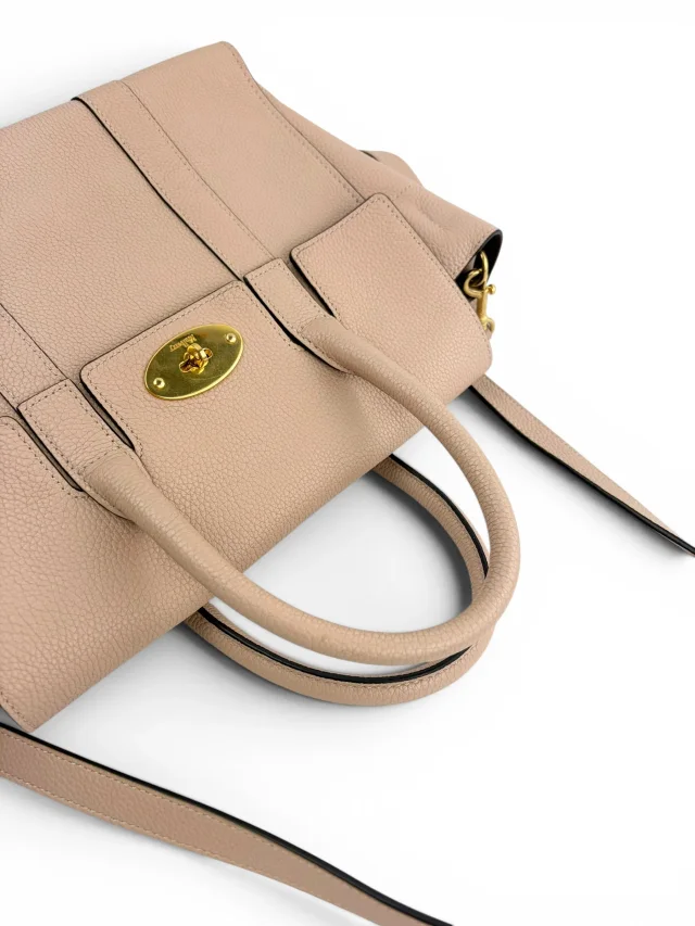 Mulberry Beige Leather Bayswater Satchel Small in Beige Leather from Season 2 Consign, photo 5 of 10
