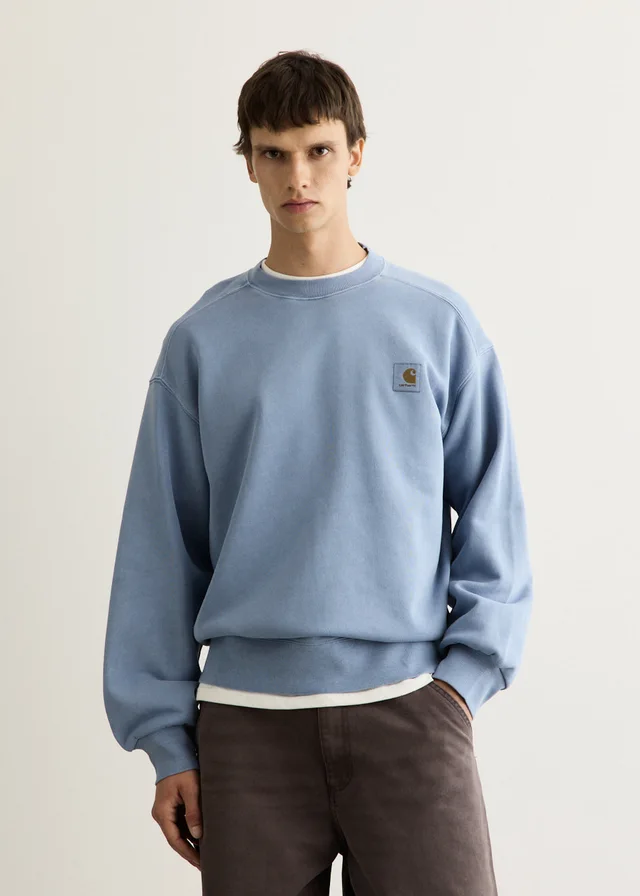 Carhartt WIP Nelson Sweatshirt in Blue from Incu, photo 1 of 1