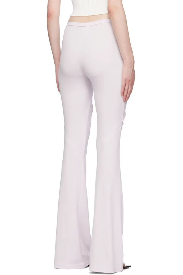 Courrèges Purple Ellipse Trousers, photo 3 of 3 from SSENSE