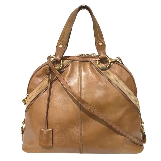 Saint Laurent Rive Gauche Muse Handbag Leather in Leather from The Reluxe