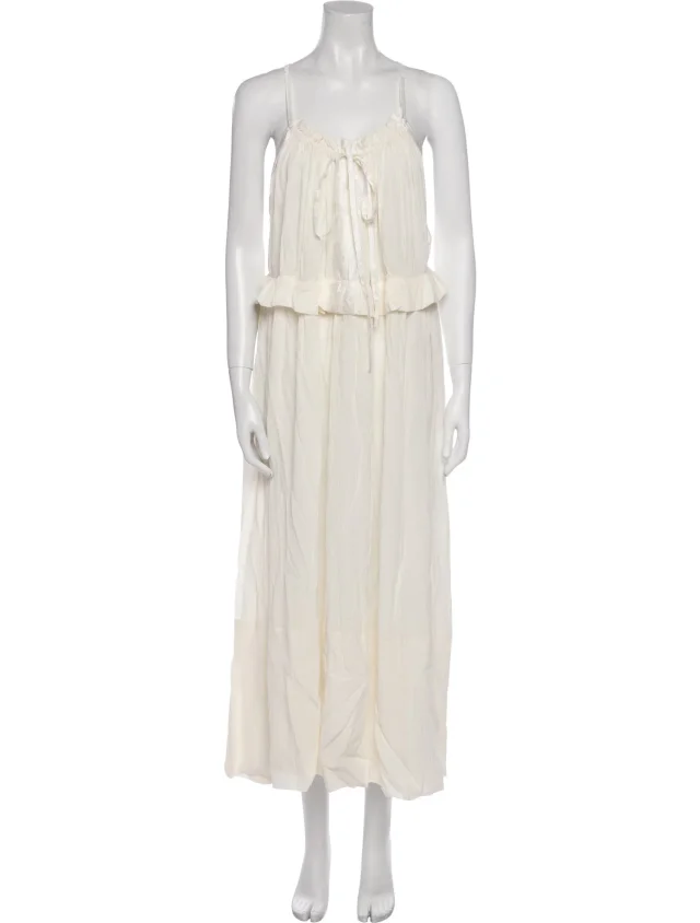 Chloé Silk Long Dress w/ Tags in Silk from The RealReal