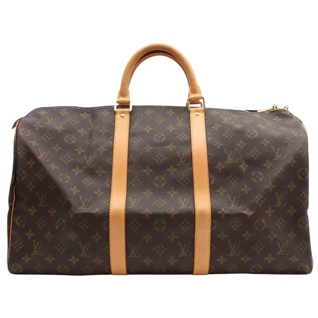 Louis Vuitton 1999 Keepall 50 Brown in Brown Coated canvas from VINTAGE QOO TOKYO