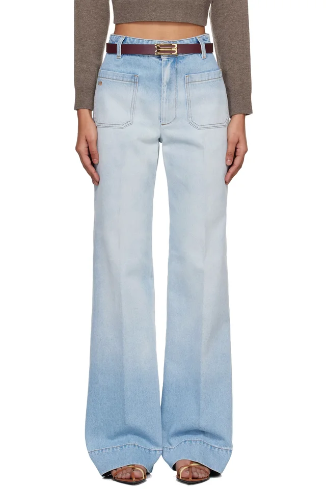 Blue Alina Jeans, image 1 of 1 from SSENSE