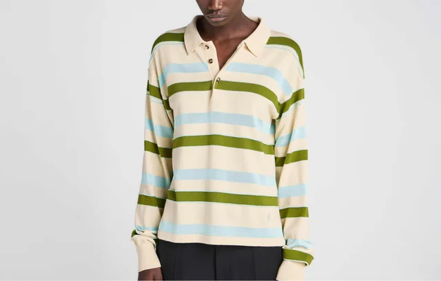 J.W.Anderson Long-sleeved Polo Shirt, photo 2 of 5 from SENSER