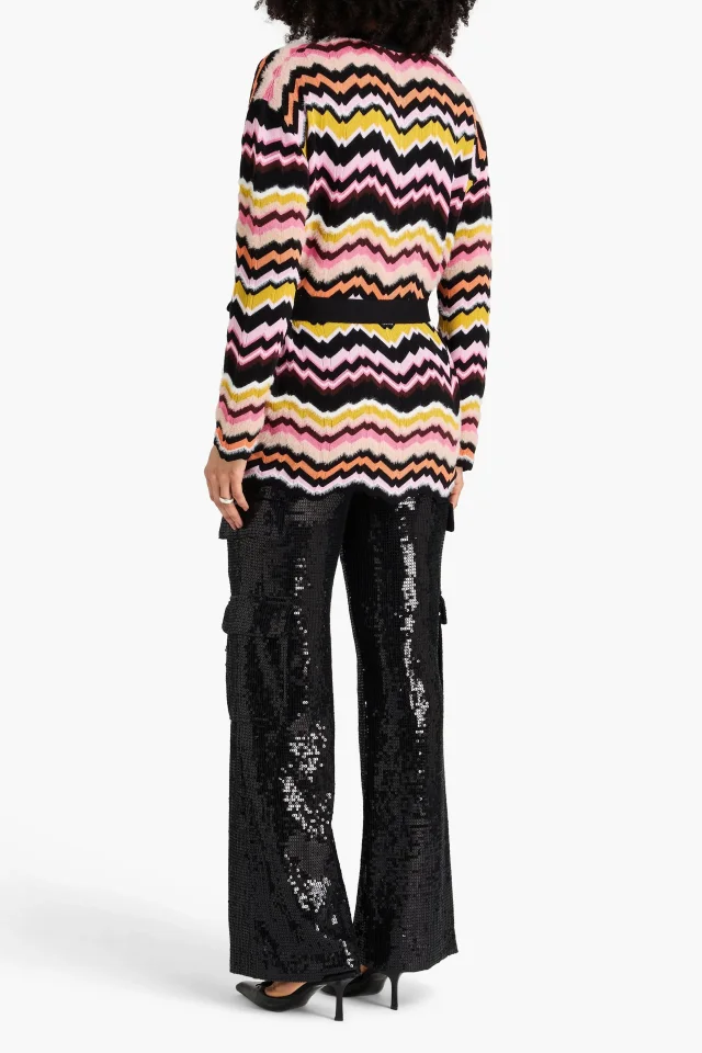 Missoni Brushed Crochet-Knit Cardigan, photo 3 of 4 from THE OUTNET