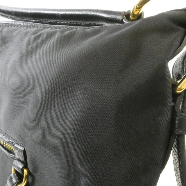 Prada BR4361 bag in NERO(ネロ) / GOLD(ゴールド)金具 TESSUTO / NAPPA from KOMEHYO, photo 4 of 9