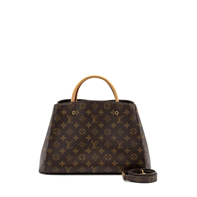 Louis Vuitton Montaigne MM Monogram Canvas GHW in Coated canvas from EMIER