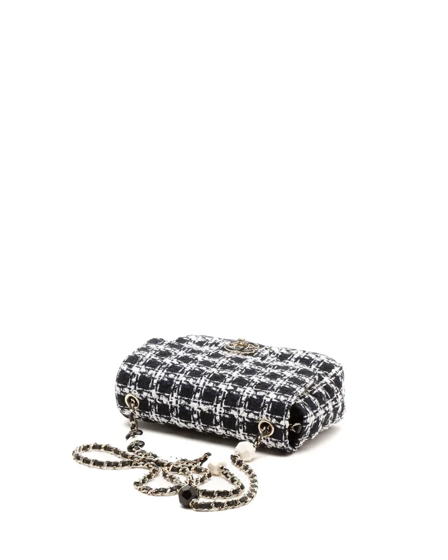 Chanel Mini Tweed Single Flap Bag in Tweed from A Retro Tale, photo 5 of 10