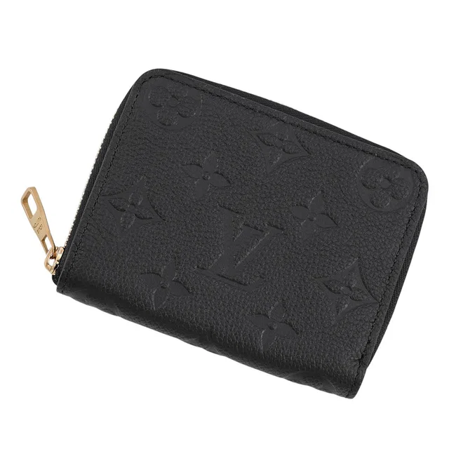 Louis Vuitton Zippy / Coin Purse NoirM28797 Monogram Empreinte Leather in Leather from GALLERY RARE