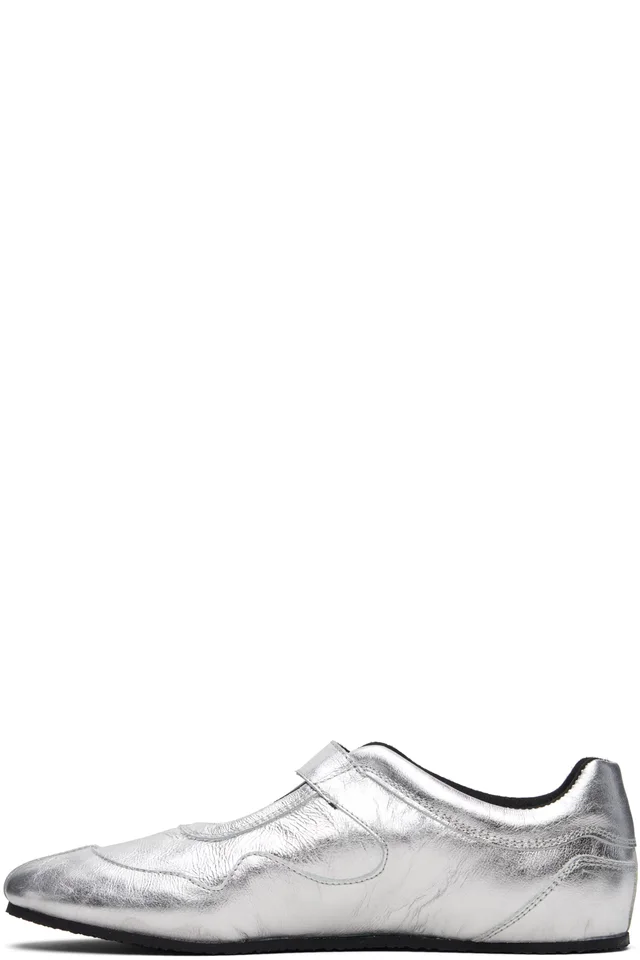 Cecilie Bahnsen Silver CBcosmo Sneakers, photo 3 of 5 from SSENSE