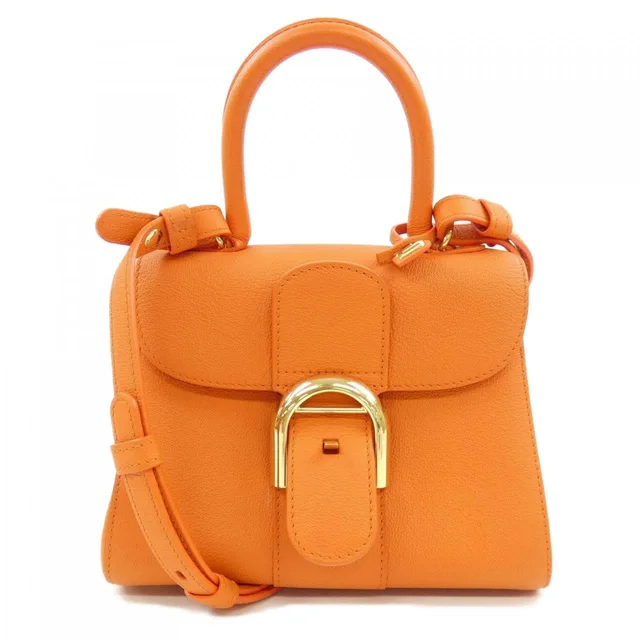 【クーポン対象商品】デルボー DELVAUX BAG in Orange type RODEO CALF from KOMEHYO