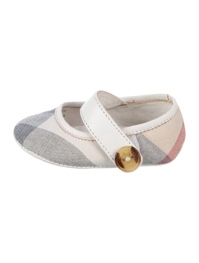 Burberry Canvas Mary Jane Shoes in Canvas from The RealReal
