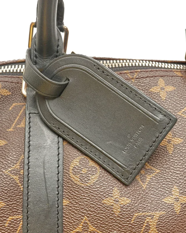 Louis Vuitton Monogram Macassar Keepall Bandoulière 55 Weekend Bag in Canvas from A Retro Tale, photo 6 of 9