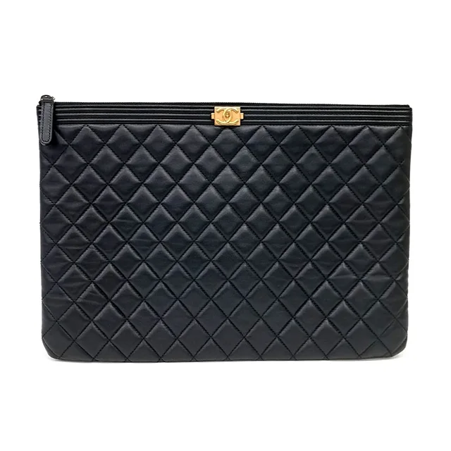 Chanel Boy Clutch Large from GUGUS