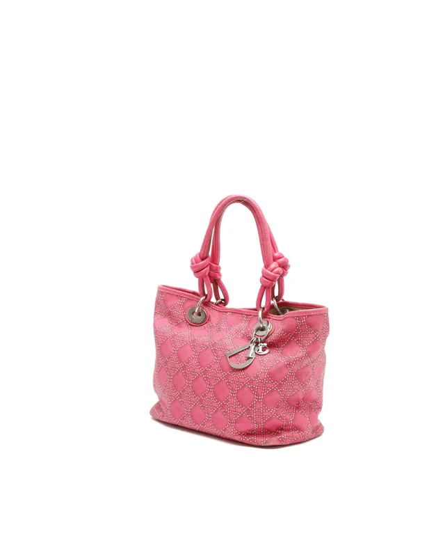 Dior Cannage Panarea Tote Bag in Coated canvas from A Retro Tale, photo 2 of 9