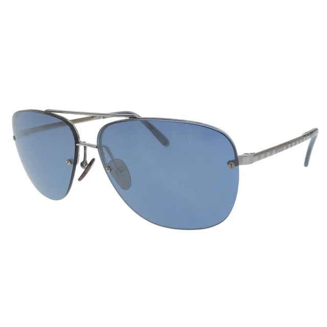 Louis Vuitton Damier Socoa Sunglasses Navy/Silver in Navy from VINTAGE QOO TOKYO