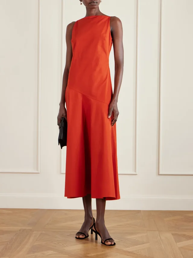ADAM LIPPES Ren cotton-poplin midi dress, photo 2 of 2 from NET-A-PORTER (Canada)