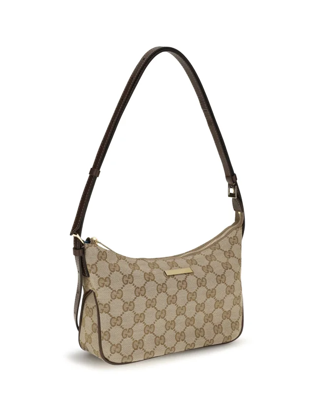 Gucci Lady Lunetta Shoulder Bag — Beige Polyester; Cotton; Polyamide in Beige Coated canvas from HEWI, photo 2 of 2