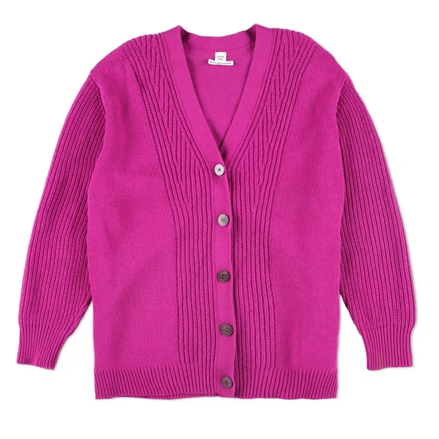 Hermès Textured Ribbed V-Neck 71 cms Long Cardigan in Cashmere from HEWI
